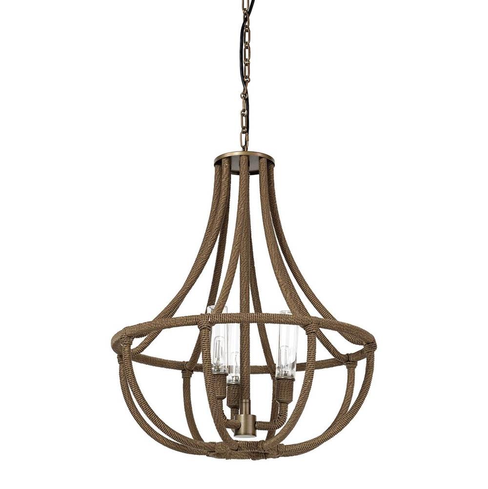 Palecek 2547-79  Yvette Outdoor Chandelier Small Image 1