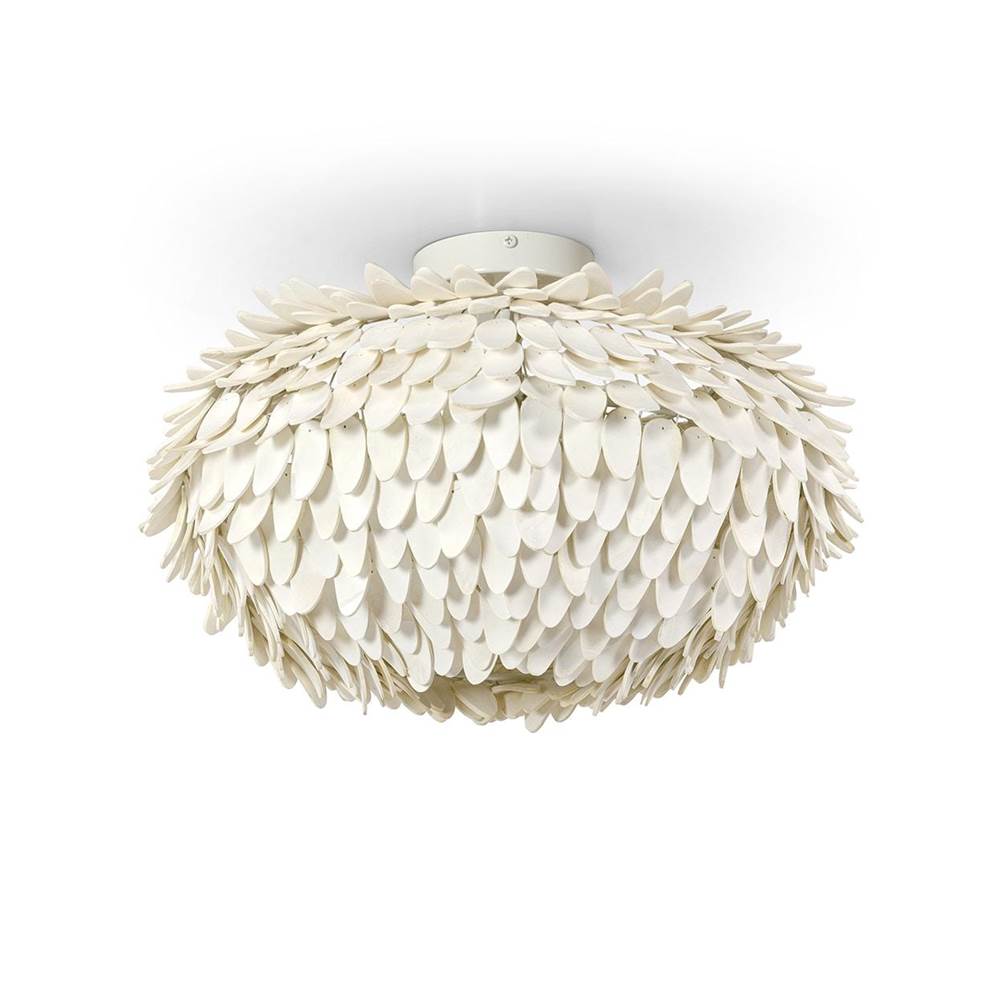 Palecek 2627-79  Mariposa Semi Flush Mount Image 1