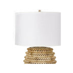 Palecek Kenis Braided Table Lamp Natural