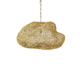 Palecek 2736-79  Andorra Wicker Pendant Small Natural Image 1