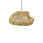 Palecek 2736-79  Andorra Wicker Pendant Small Natural Image 1