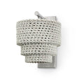 Palecek Veranda Sconce Whitewash Pewter