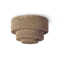 Palecek Veranda Flush Mount Natural Bronze