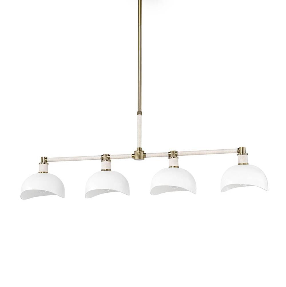 Palecek Brooklyn Chandelier Long Oak
