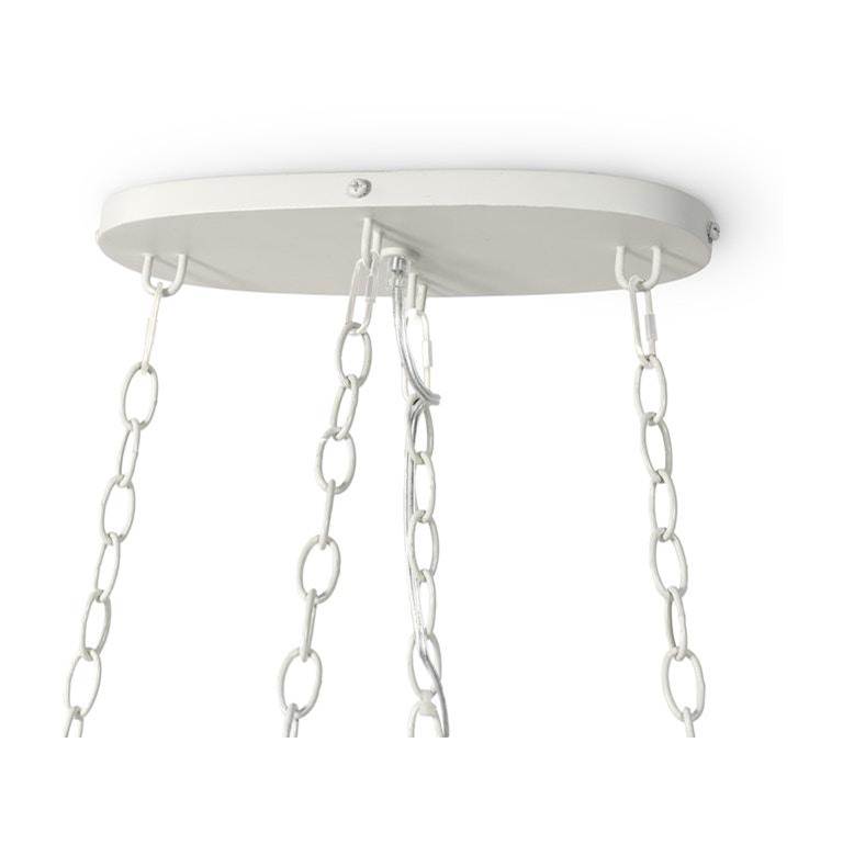 Palecek 2909-79  Selita Oval Chandelier Image 2