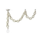 Palecek 2949-79  Coco Chain Link Swag Pendant Image 1
