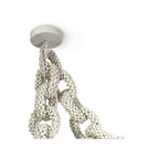 Palecek Coco Chain Link Swag Pendant