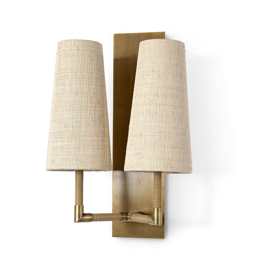 Palecek Irving Double Sconce