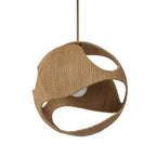 Palecek 2965-01 Natural Corsica Pendant Large Natural Image 1