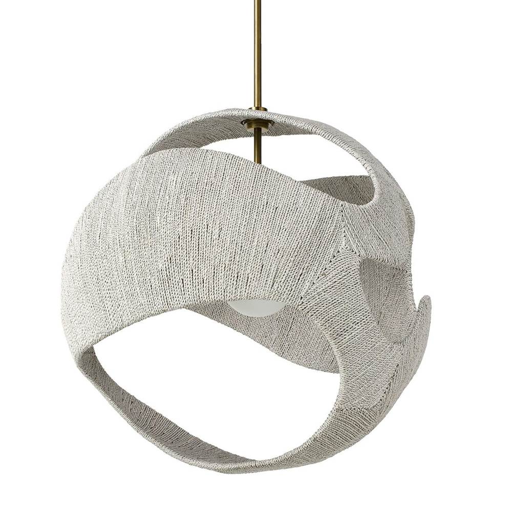 Palecek 2965-79 White Corsica Pendant Large White Image 1