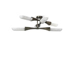 Palecek 2986-79  Naomi Semi Flush Mount Image 1