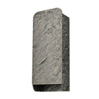 Arabela Lighting 65011 Gray Bronze 15'' Stellis Outdoor Aluminum Sconce In Charcoal Black Finish Image 5