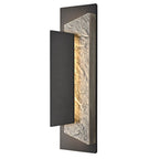 Arabela Lighting Meld 24'' Meld Outdoor Aluminum Sconce In Charcoal Black Finish