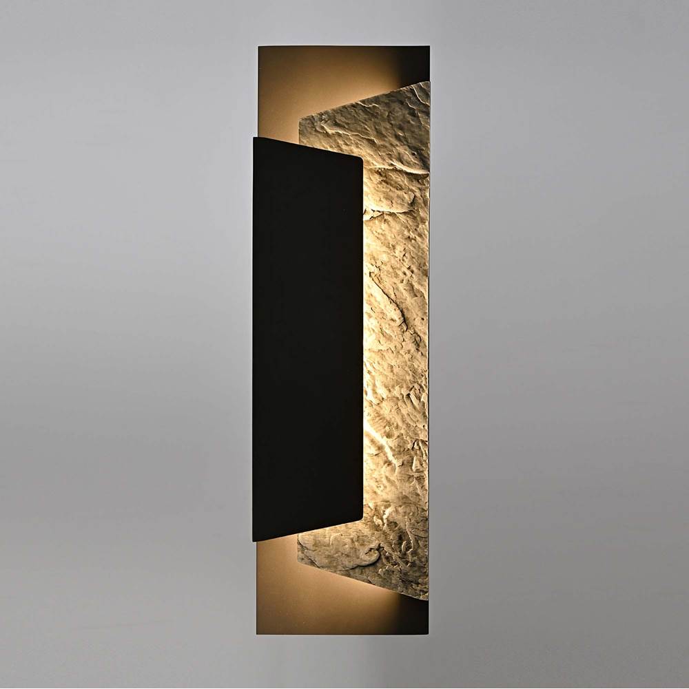 Arabela Lighting 65031 Charcoal Black 24'' Meld Outdoor Aluminum Sconce In Charcoal Black Finish Image 4