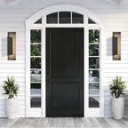 Arabela Lighting 65031 Charcoal Black 24'' Meld Outdoor Aluminum Sconce In Charcoal Black Finish Image 3
