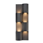 Arabela Lighting 65060 Charcoal Black 18'' Skyline Outdoor Aluminum Sconce In Charcoal Black Finish Image 1
