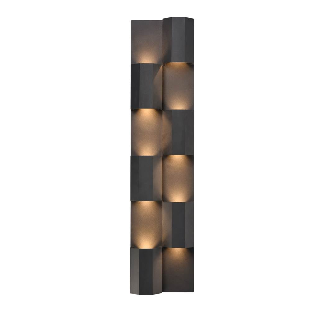 Arabela Lighting 65061 Charcoal Black 27'' Skyline Outdoor Aluminum Sconce In Charcoal Black Finish Image 1