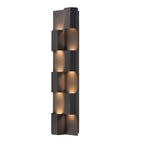 Arabela Lighting Skyline 27'' Skyline Outdoor Aluminum Sconce In Charcoal Black Finish