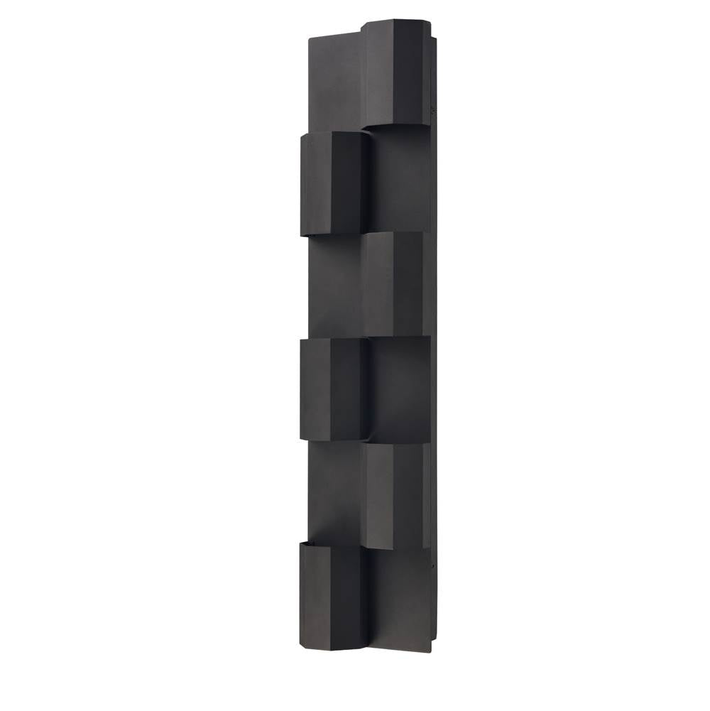 Arabela Lighting 65061 Charcoal Black 27'' Skyline Outdoor Aluminum Sconce In Charcoal Black Finish Image 6