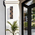 Arabela Lighting 65061 Charcoal Black 27'' Skyline Outdoor Aluminum Sconce In Charcoal Black Finish Image 3