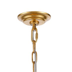 Arabela Lighting 85133-16 Antique Gold Leaf 42''  Callista Chandelier In  Antique Gold Leaf With Clear Crytal Image 4