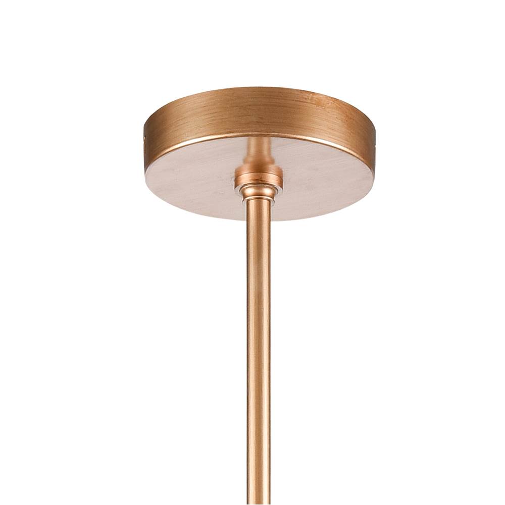 Arabela Lighting 85183-11 Antique Gold Leaf 57'' Freeform Chandelier In Antique Gold  With Clear Art Glass Spheres Image 4
