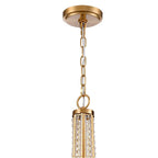 Arabela Lighting 85233-6 Lacquered Gold 25'' Anatasia Chandelier In Lacquered Gold  With  Clear Crystal Filigree Image 4