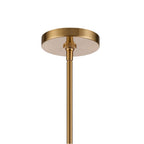 Arabela Lighting 85241-4 Lacquered Gold 36.5'' Jayden  Chandelier In  Lacquered Gold  With  Slender Water Glass Image 4