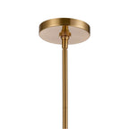 Arabela Lighting 85246-1 Lacquered Gold 22.5'' Jayden Pendant In  Lacquered Gold  With  Slender Water Glass Image 4