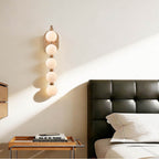 Arabela Lighting 85289-5 Satin Brass 25'' Mod Sconce In Satin Brass With White Striated Glass Globes Image 3