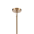 Arabela Lighting 85350-16 Lacquered Gold 35.5'' Sophie Pendant In Lacquered Gold With Textured Rectangular Glass Panels Image 4