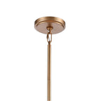 Arabela Lighting 85362-13 Lacquered Gold 29''  Fire And Ice  Chandelier In Lacquered Gold With Textured Dark Amber Glass Image 4