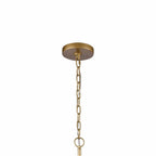 Arabela Lighting 85422-12 Peruvian Gold 42'' Crystal Fusion Chandelier In Peruvian Gold With Large Faceted Clear Crystals Image 6