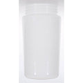 Satco Lexan Prismatic Cylinder - 3-11/64 Inch Fitter - 6-1/4 Inch Height - 3-3/4 Inch Diameter