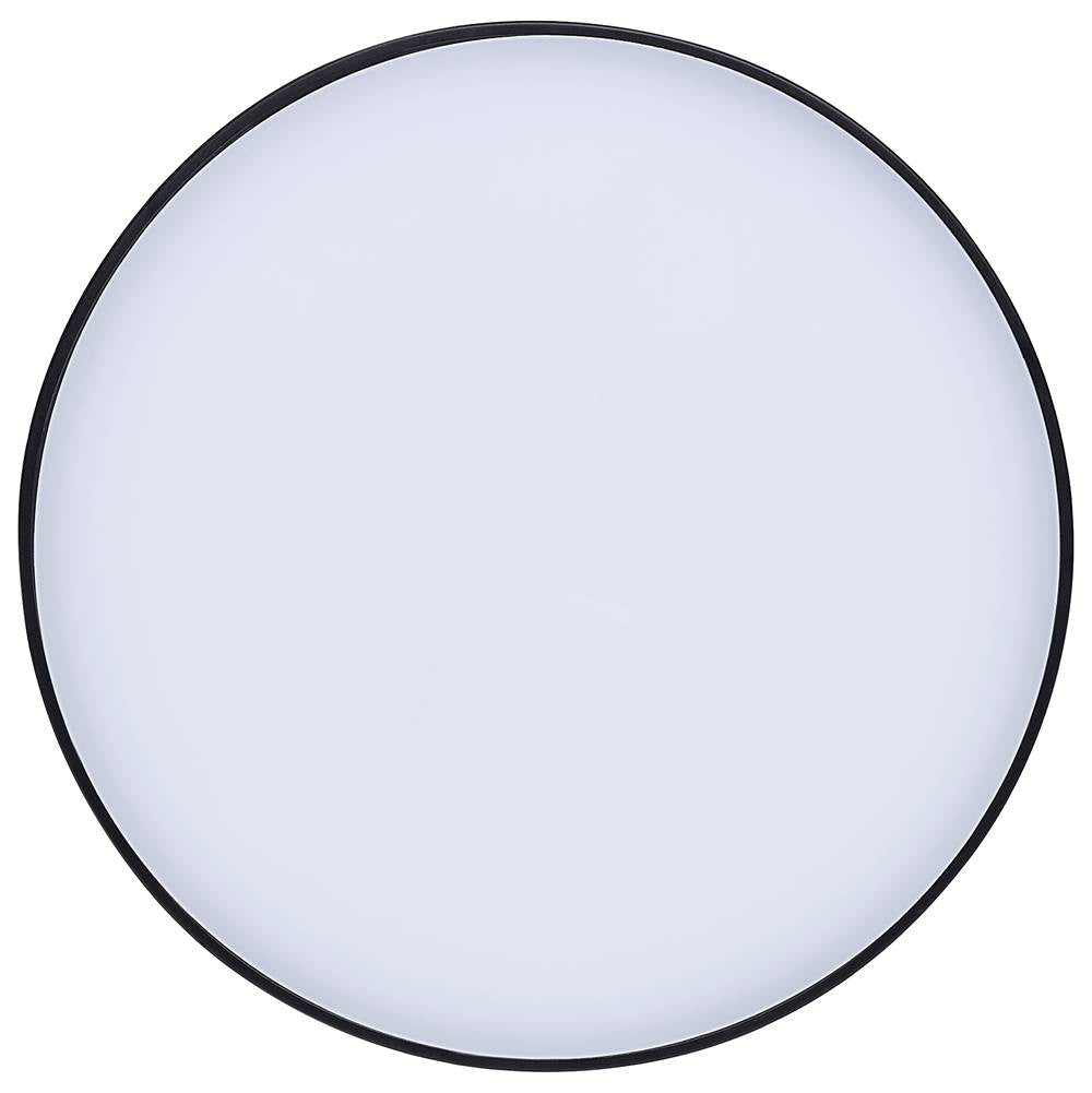 Satco 62-1005 Black 9 Watt 5 Inch Trimless Surface Mount - 27k/3k/35k/4k/5k Cct - Line Voltage Dimmable - Black Finish - 120 Volt Image 1