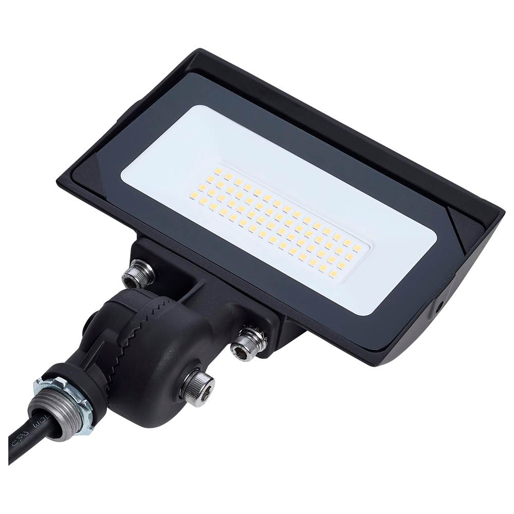 Satco 65-727 Bronze 30 Watt Led Dob Tempered Glass Flood Light - 4000k Cct - Bronze Finish Image 8