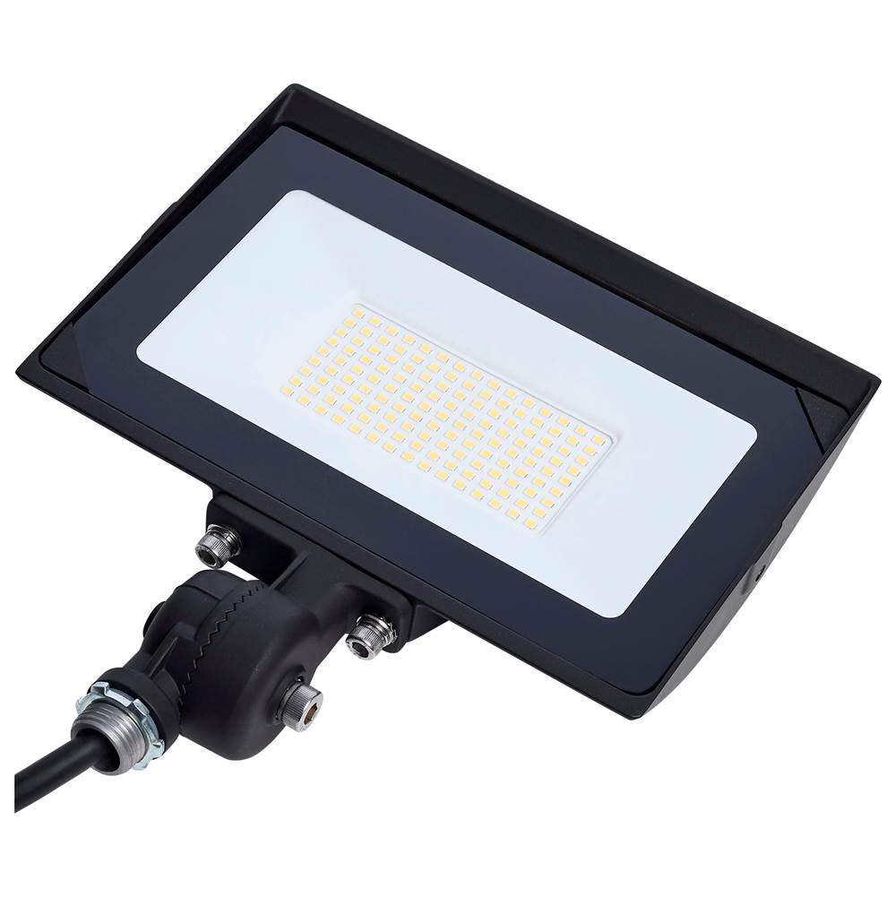 Satco 65-732 Bronze 80 Watt Led Dob Tempered Glass Flood Light - 5000k Cct - Bronze Finish Image 8