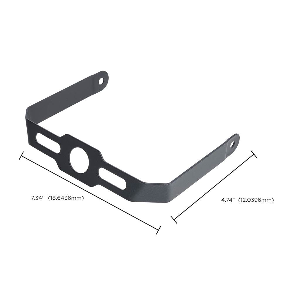 Satco  Yoke Mount For 50w Dob Tempered Glass Flood Light - Bronze Finish