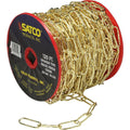 Satco 120 Ft Reel Spanish Finish Chain