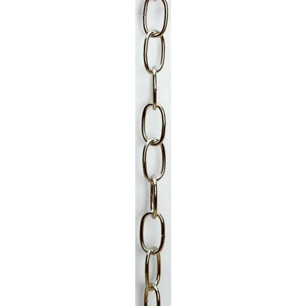 Satco 1 Yd 8 Ga Nickel Finish Chain