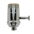 Satco Polished Nickel Cast Brass 150 W Dimmer 1/8