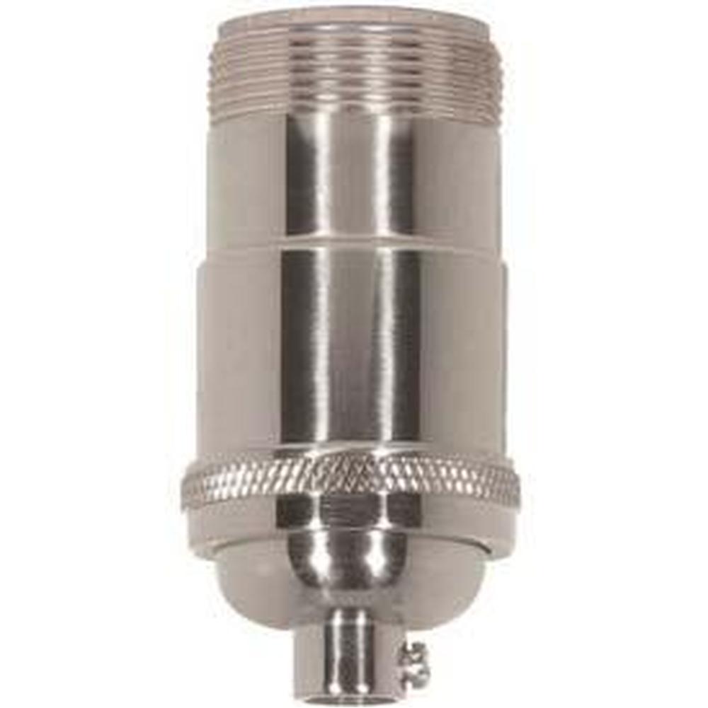 Satco Polished Nickel 4 Pc St Solid Brass 3 Way Keyless