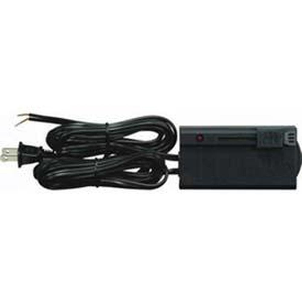 Satco Black Slide Dimmer With 8 Ft 18/2 Shunted