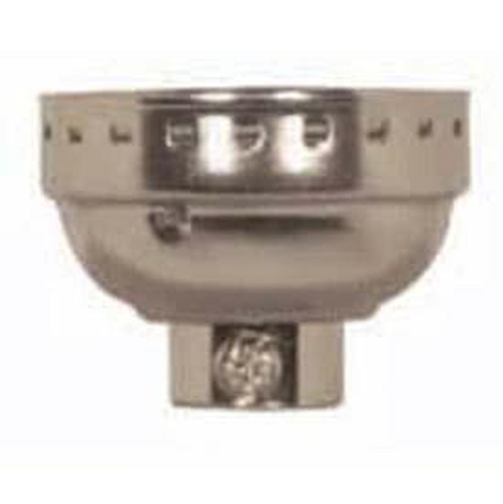 Satco Polished Solid Brass Cap 1/8 Wss