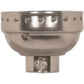 Satco Polished Nickel Solid Brass Cap 1/8 Wss