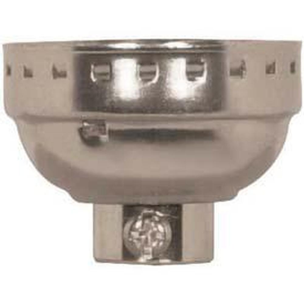 Satco Polished Nickel Solid Brass Cap 1/8 Wss