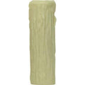 Satco 6'' Ivory Oversize Resin Drip