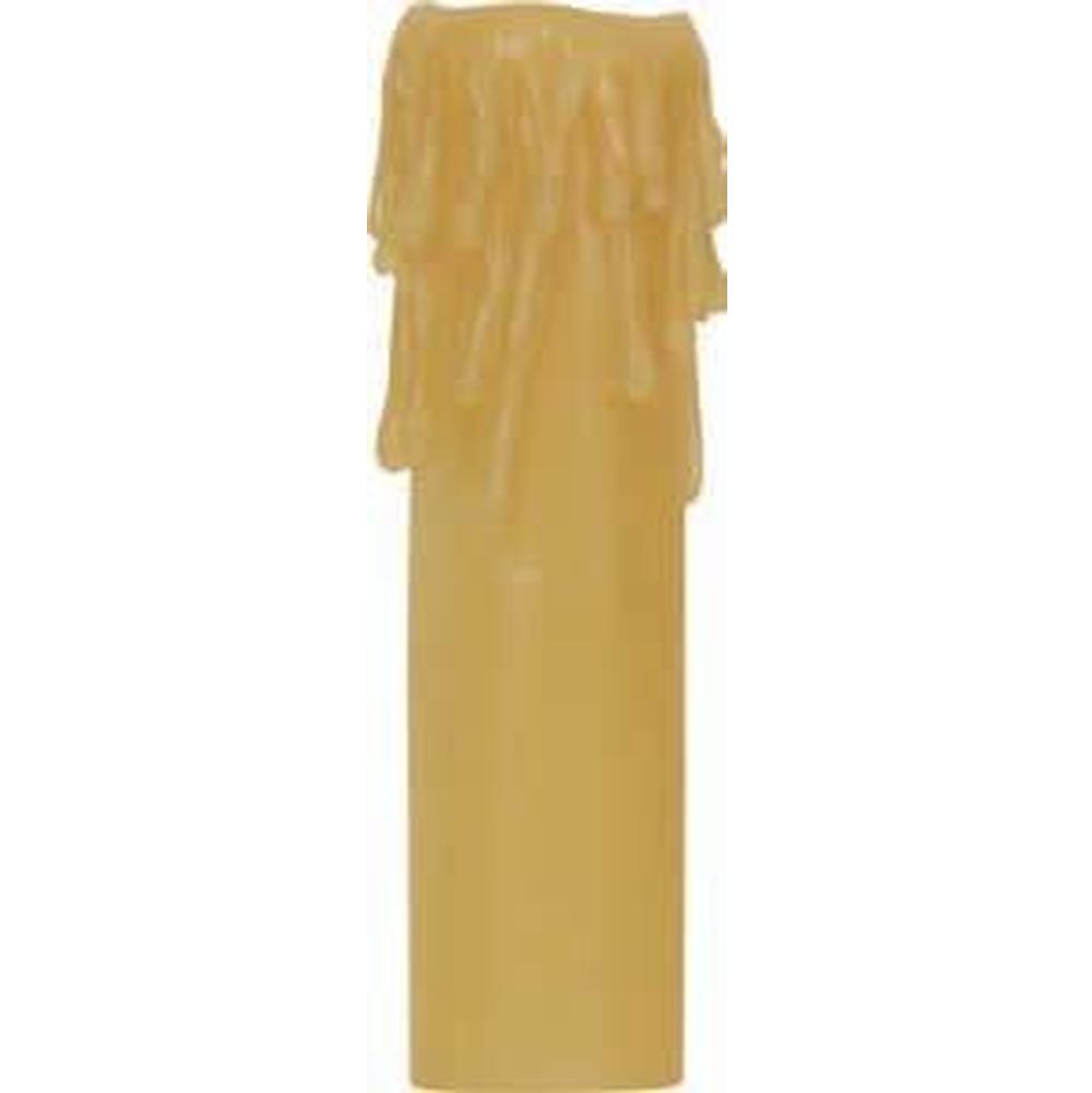 Satco 6'' Amber Medium Str. Resin Drip