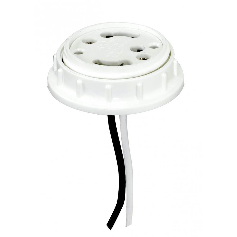 Satco Gu24 Threaded Cap With Ring With 1/8 Ip