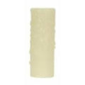 Satco 3'' Ivory Bees Wax Candle Cover